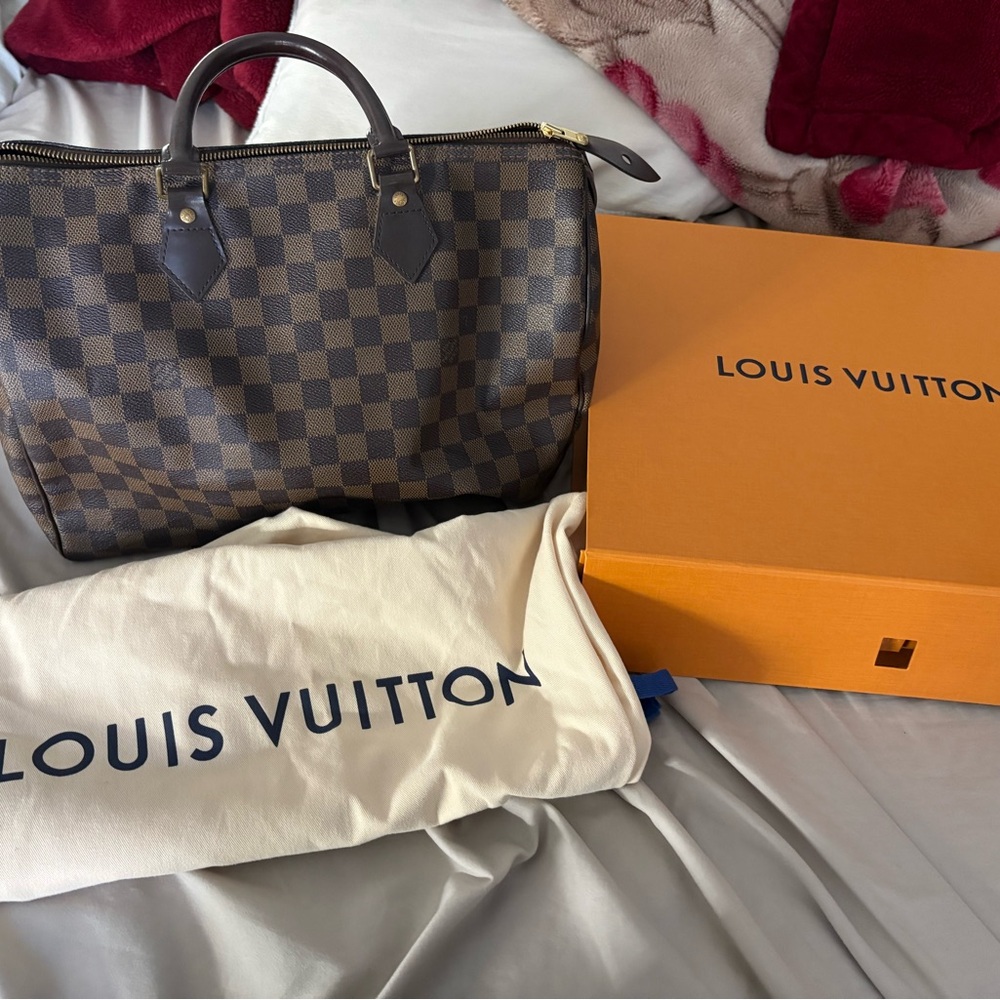 Louis Vuitton ebene speedy 30